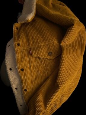 Levis Gold Corduroy Jacket